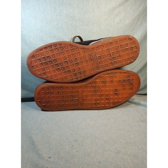 PUMA Suede Peace And Love Flagship Camo Lace Up  Mens Green Sneakers Sz 12 - Picture 5 of 6